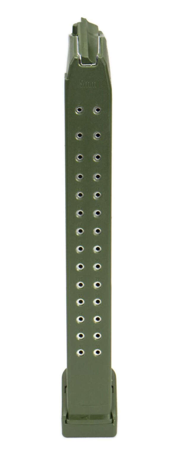 TOLVA GLOCK 9MM 1719/34 DE 33 TIROS VERDE OLIVA GLOCK - Imagen 2