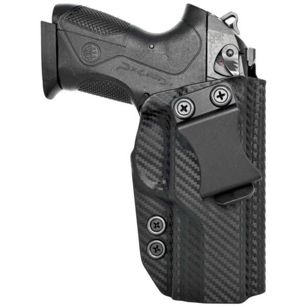 FUNDA ROUNDED BERETTA PX4 FULL INTERNA, CLIP CINCHO, AMBIDIESTRO, FIBRA DE CARBON/ KYDEX (03026489)