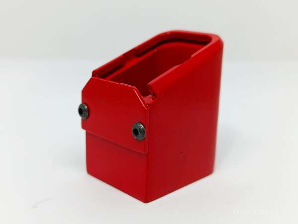 EXTENSION GLOCK +5 CAL.45 ROJO - Imagen 2