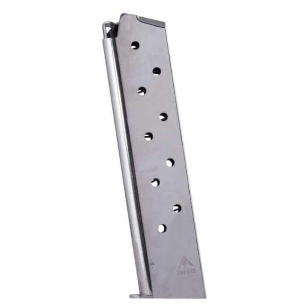 TOLVA COLT 1911 CAL.45ACP DE 10 TIROS NICKEL MECGAR
