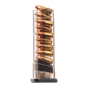 TOLVA S&W/M&P SHIELD 9MM DE 9 TIROS TRANSPARENTE ETS