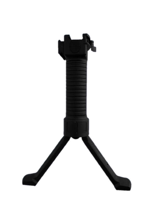 PISTOL GRIP/BIPODE/RIEL LATERAL PICATINNY COLOR NEGRO ADE OPTICS (WBI+B) - Imagen 2