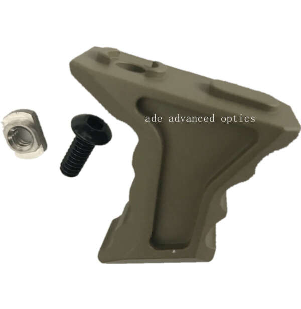 HAND STOP DE ALUMINIO CON TORNILLOS M-LOK ADE OPTICS HAND STOP FDE ARENA - Imagen 2