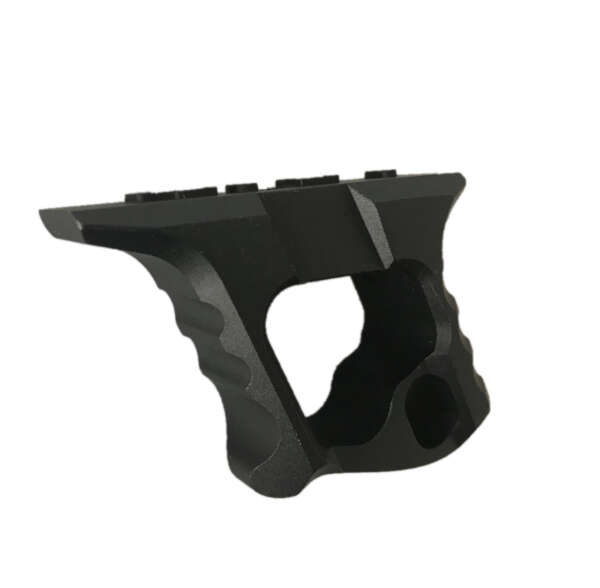 HAND STOP HALO ADE OPTIC HALO-BLACK ALUMINIO, SISTEMA KEYMOD COLOR NEGRO, LIVIANO. - Imagen 2