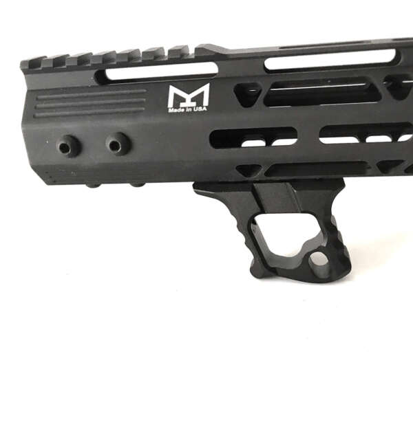HAND STOP HALO ADE OPTIC HALO-BLACK ALUMINIO, SISTEMA KEYMOD COLOR NEGRO, LIVIANO. - Imagen 3
