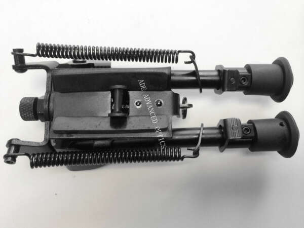 BIPODE EXTENSIBLE DE 6 A 9 PULGADAS PARA RIEL PICATINNY (ADE OPTICS) (JJ6-9) - Imagen 2