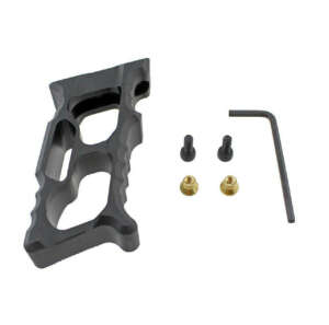 GRIP PREDATOR ADE OPTIC PREDATOR BLK ALUMINIO, COLOR NEGRO, SISTEMA M-LOK, INCLUYE KIT DE INSTALACION.