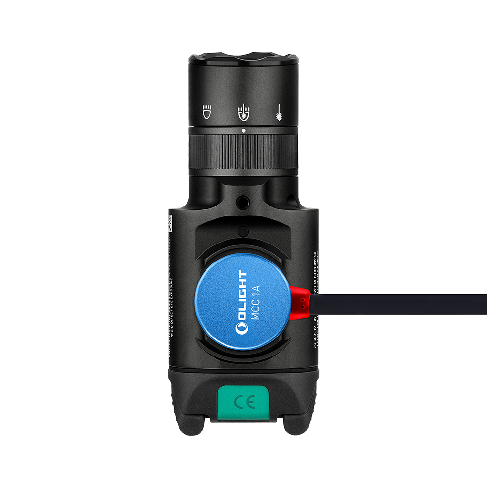 BALDR PRO - LINTERNA TACTICA Y LASER DE LARGO ALCANCE - NEGRA - Imagen 4