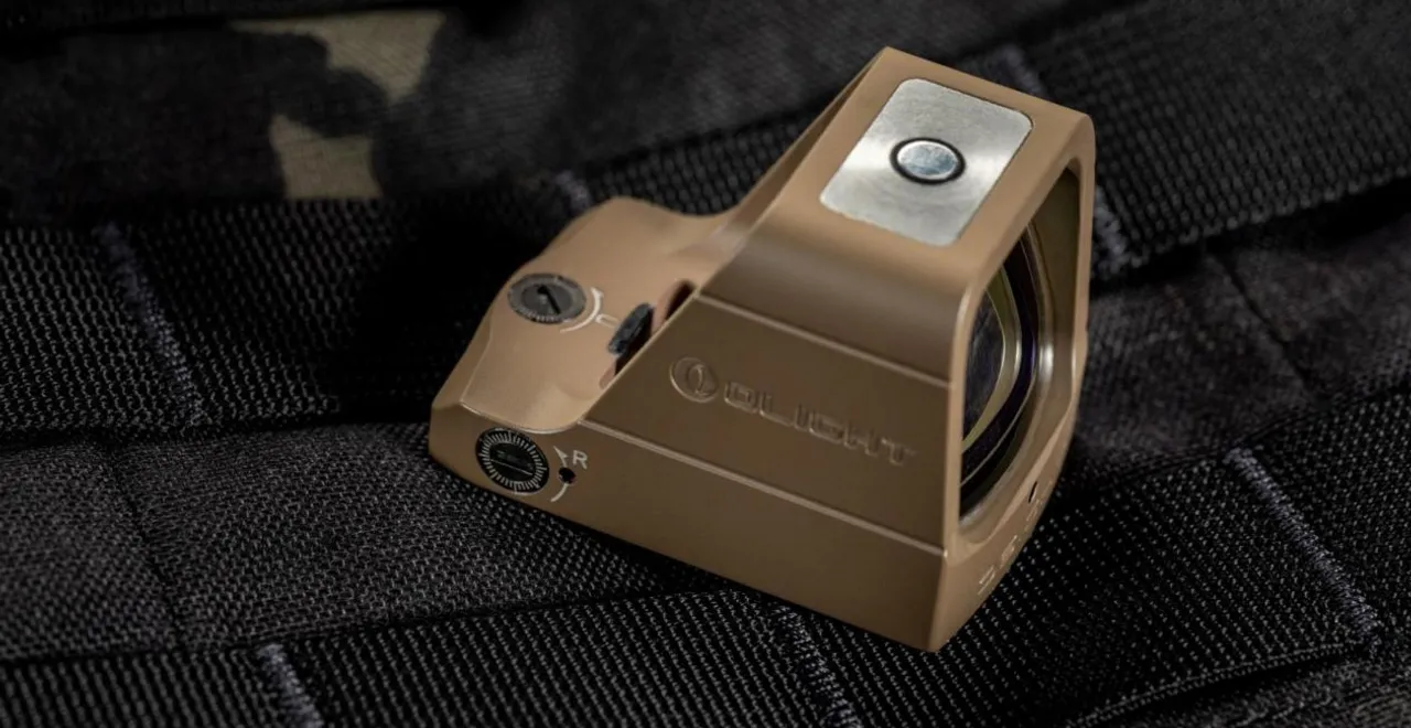 OSIGHT GN, MIRA ELECTRONICA RECARGABLE, PUNTO VERDE, AUTO ON/OFF, SENSOR DE ILUMINACION - COLOR ARENA - Imagen 2