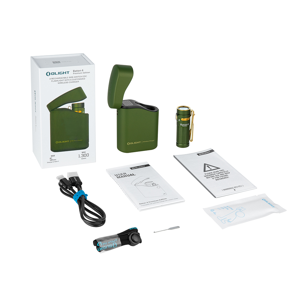 BATON 4 PREMIUM EDITION - LINTERNA Y POWER BANK - VERDE - Imagen 7
