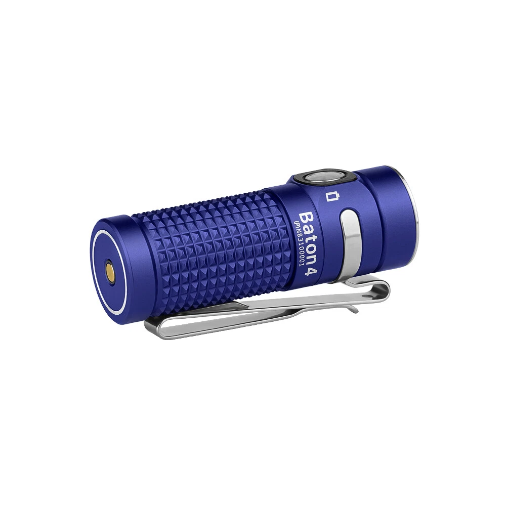 BATON 4 PREMIUM EDITION - LINTERNA Y POWER BANK - AZUL PAVO - Imagen 2
