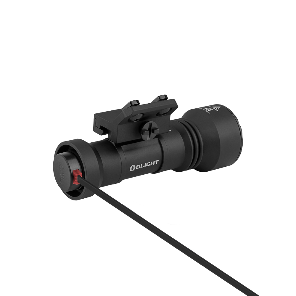 Javelot Tac linterna tactica monturas de rail M-LOK o Picatinny - color negro - Imagen 2