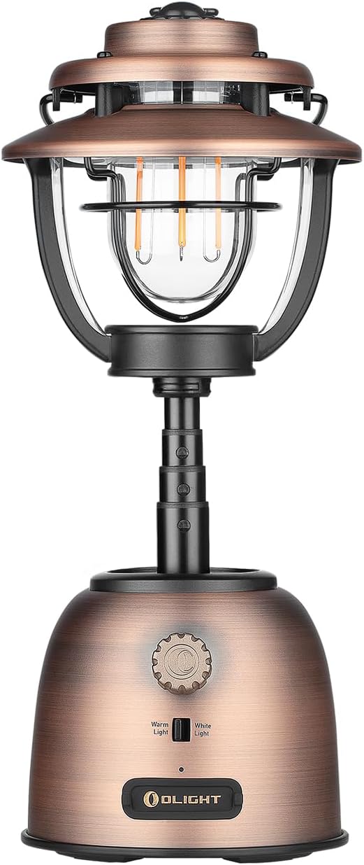 Olantern Stretch Linterna de Camping Regulable en Altura - color cobre - Imagen 3