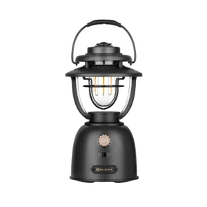 Olantern Stretch Linterna de Camping Regulable en Altura - color negro