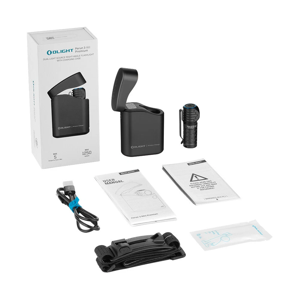 PERUN 3 MINI - LINTERNA PARA CABEZA - PREMIUN EDITION - NEGRA - Imagen 8