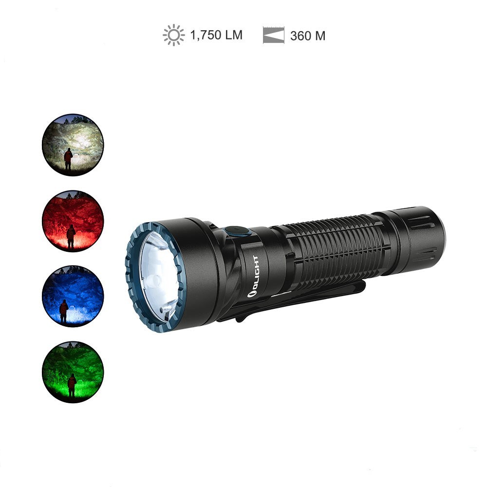 LINTERNA OLIGHT FREYR LINTERNA TACTICA MANUAL, MULTICOLOR, P/EMERGENCIAS, INCLUYE ESTUCHE Y CONO, COLOR NEGRO 1,750 LUMENES, LUZ ALTA/BAJA, RECARGABLE, CARGADOR MAGNETICO (FREYR) - Imagen 3