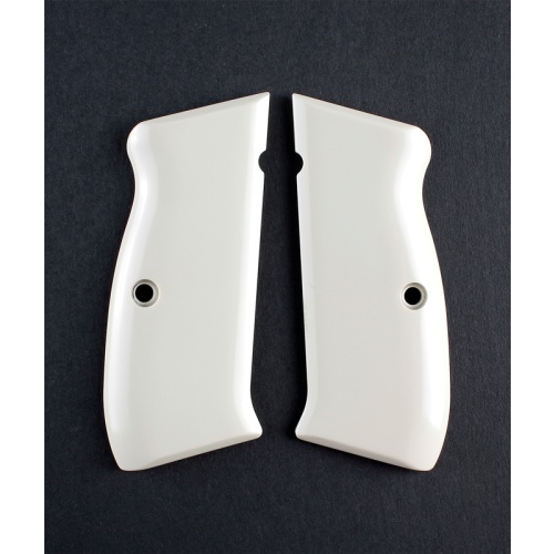 CACHA HOGUE CZ75 75B MARFIL CONCHA NACAR LISO (75020) - Imagen 2