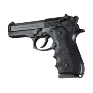 CACHAS HOGUE BERETTA 92FS 92 CENTURION HULE NEGRO TEXTURIZADO (92000)