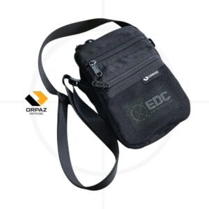 BOLSA TACTICA MAGNETICA - PORTA PISTOLA COMPACTA/CC (EDC) SIN SEGURO NYLON - COLOR NEGRO