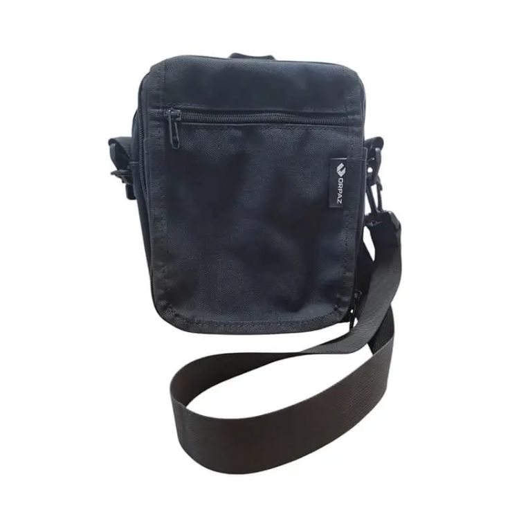 BOLSA TACTICA MAGNETICA - PORTA PISTOLA GRANDE/SEMI SIN SEGURO NYLON - COLOR NEGRA - Imagen 5