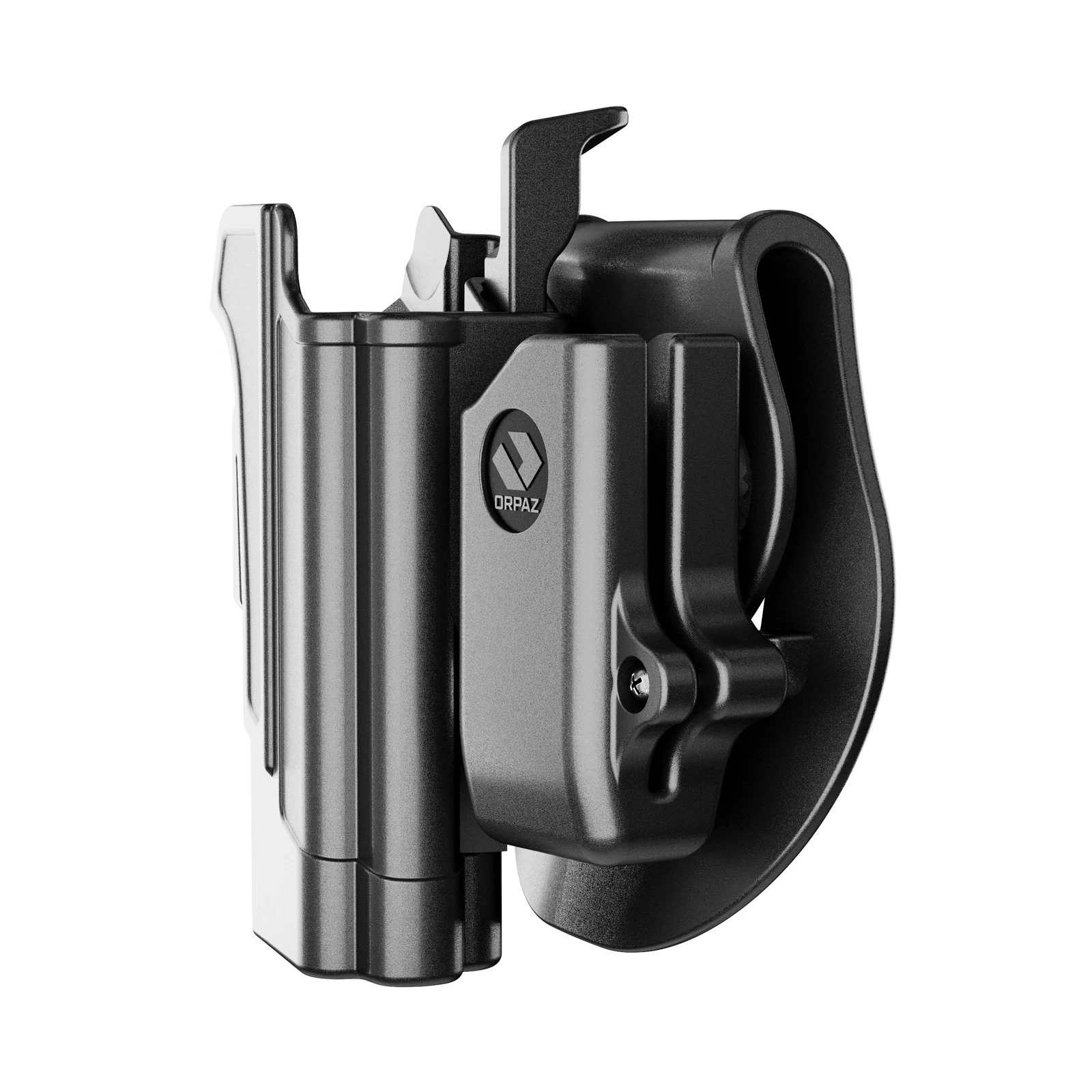 FUNDA Y PORTA TOLVA SIMPLE PARA M&P SMITH & WESSON CON SEGURO - COLOR NEGRA - Imagen 3