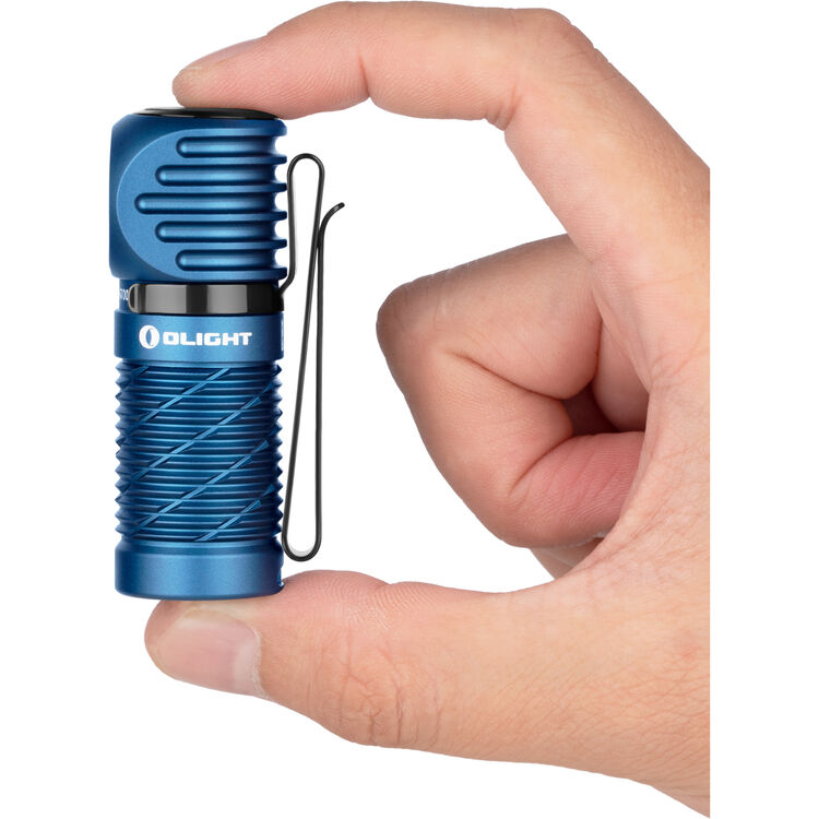 Perun Mini 2 mini linterna vertical - clip multiusos/bandana - color azul - Imagen 5