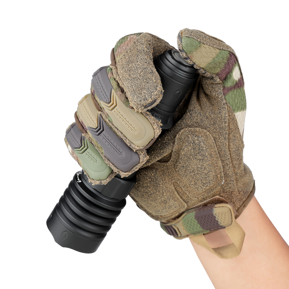 Warrior X4 Linterna táctica de mano recargable con porta linterna p/cincho - color negra - Imagen 2