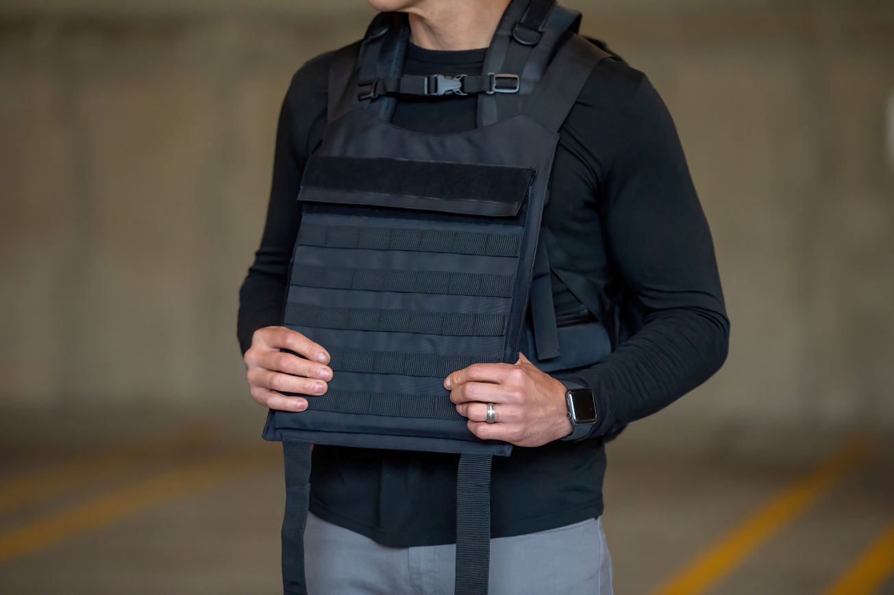 ROUNDED BODYGUARD EXTERNO MALETIN TACTICO BALISTICO COLOR NEGRO MATERIAL NYLON BALISTICO (03.026.600) - Imagen 4