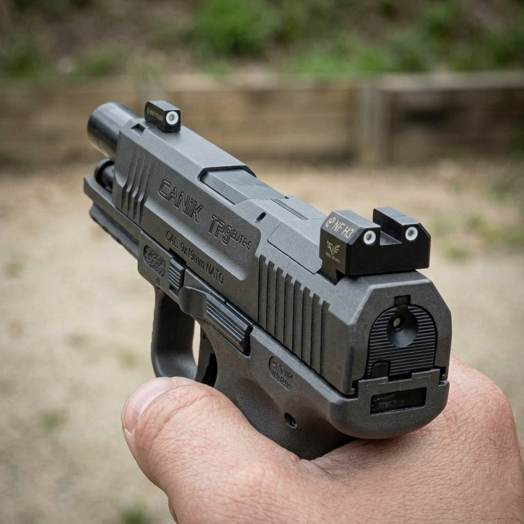 MIRA NIGHT FISION PARA CANIK METE / SF SERIES DE GAS TRITIUM (CNK-029-003-WGWG) - Imagen 3