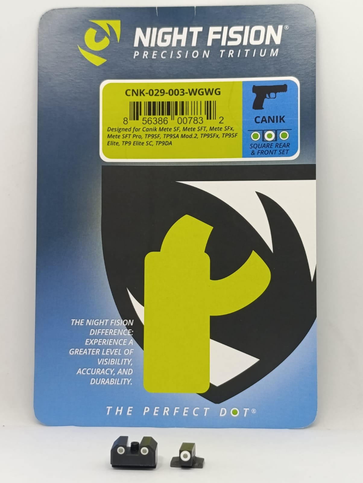 MIRA NIGHT FISION PARA CANIK METE / SF SERIES DE GAS TRITIUM (CNK-029-003-WGWG) - Imagen 2