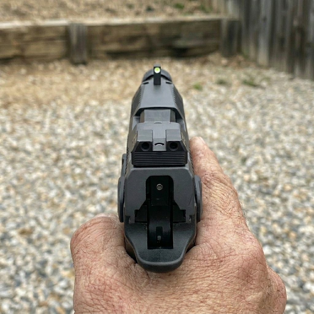 MIRA NIGHT FISION PARA CZ P-07 / P-09 GAS TRITIUM (CZU-076-003-YGZG) - Imagen 4