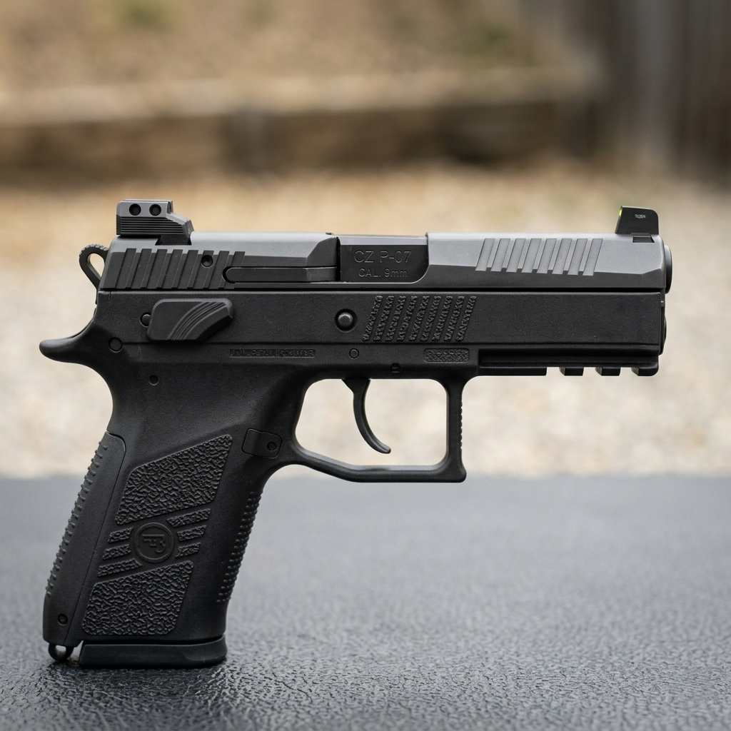 MIRA NIGHT FISION PARA CZ P-07 / P-09 GAS TRITIUM (CZU-076-003-YGZG) - Imagen 5