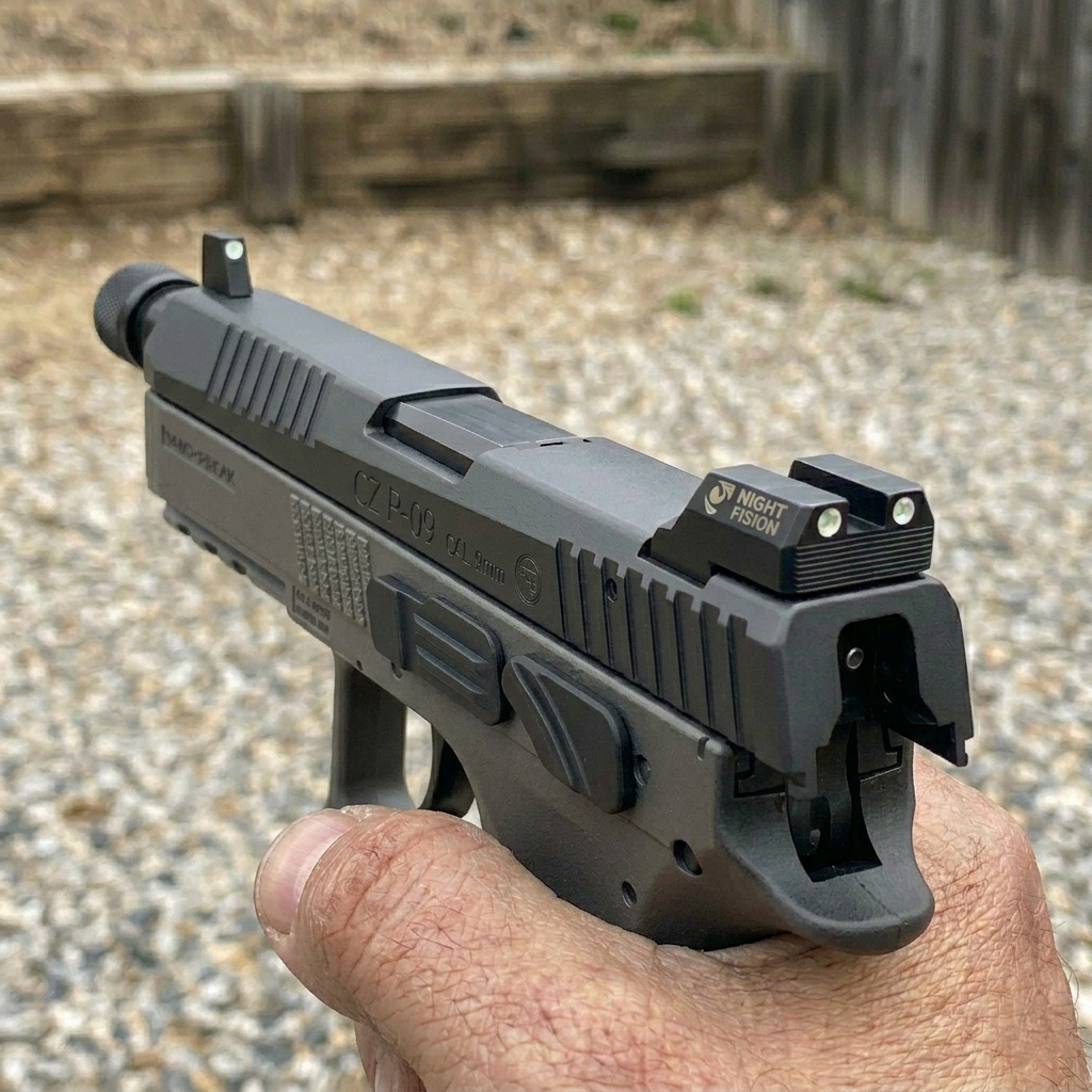 MIRA NIGHT FISION PARA CZ P-07/P-09 GAS TRITIUM (CZU-076-003-WGWG) - Imagen 5