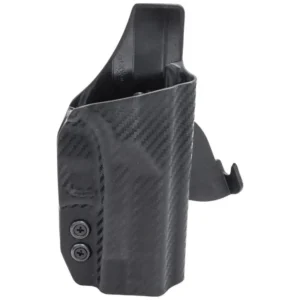 FUNDA ROUNDED PARA GLOCK 34 EXTERNO DE PALETA OPTIC READY FIBRA DE CARBON MATERIAL KYDEX (03.010.070)