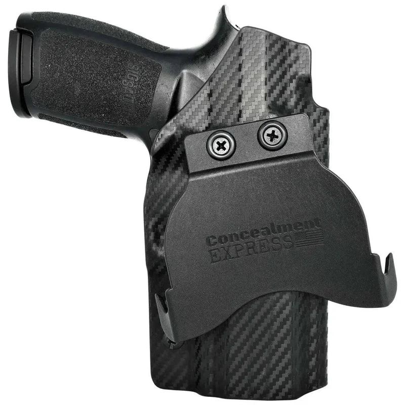 FUNDA ROUNDED PARA SIG SAUER P320 EXTERNO DE PALETA FIBRA DE CARBON MATERIAL KYDEX (03.026.555) - Imagen 3