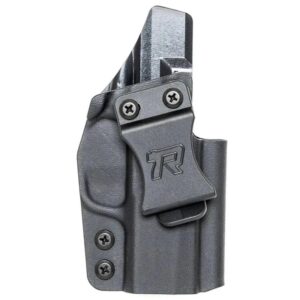 FUNDA ROUNDED PARA SIG SAUER P320 INTERNO CLIP AL CINCHO OPTIC READY COLOR NEGRO MATERIAL KYDEX (03.010.090)