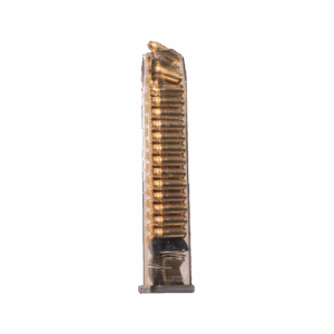 TOLVA PARA GLOCK MOD 20/29/40 30 TIROS 10MM TRANSPARENTE - ETS