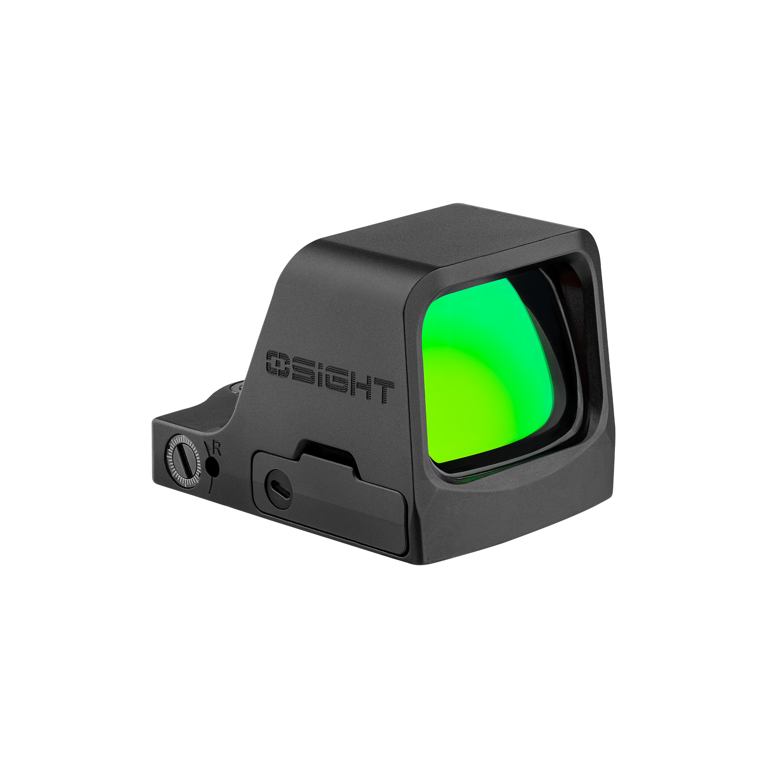 MIRA ELECTRONICA OSIGHT C GN, PUNTO VERDE AUTO ON/OFF, USO DE BATERIA CR1632 DESECHABLE - COLOR NEGRO