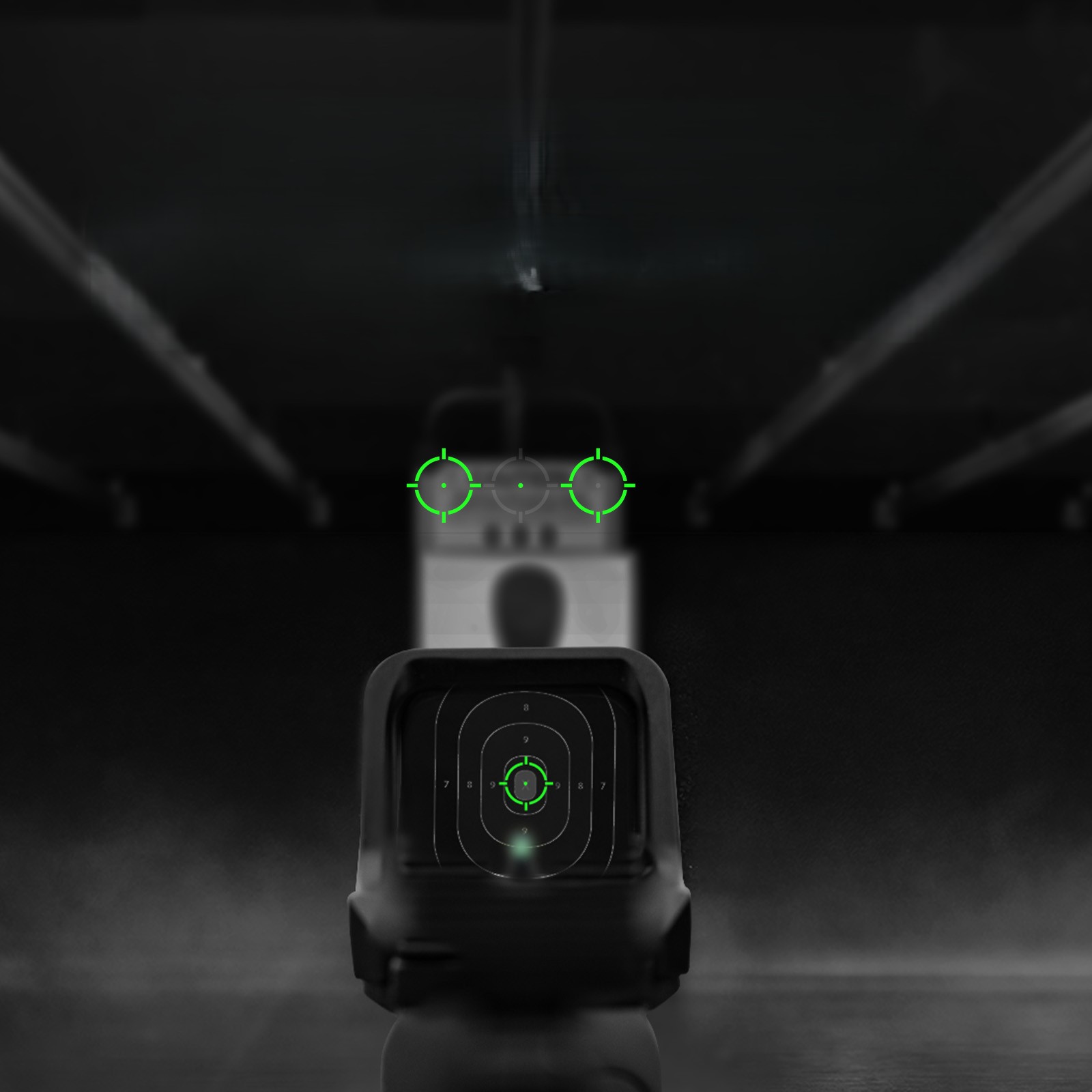 MIRA ELECTRONICA OSIGHT C GN, PUNTO VERDE AUTO ON/OFF, USO DE BATERIA CR1632 DESECHABLE - COLOR NEGRO - Imagen 6