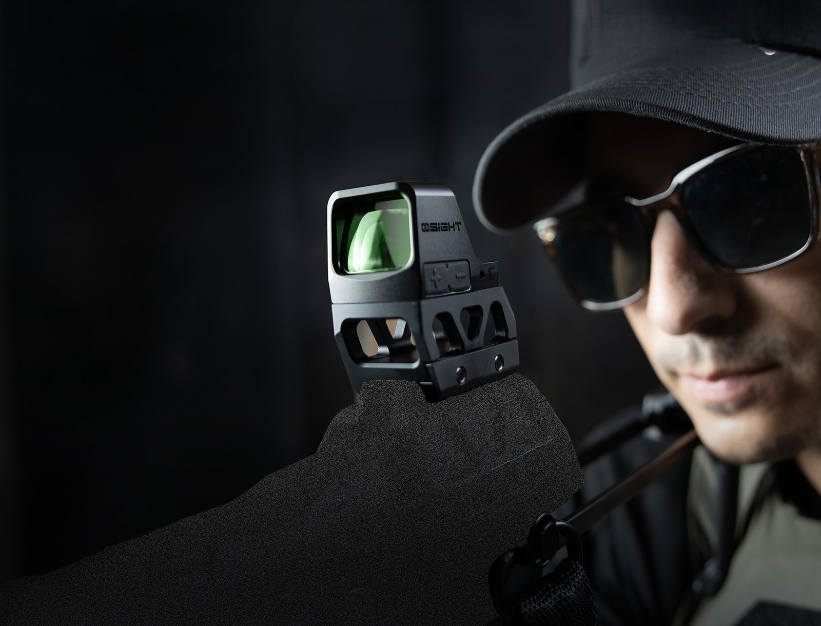 MIRA ELECTRONICA OSIGHT C GN, PUNTO VERDE AUTO ON/OFF, USO DE BATERIA CR1632 DESECHABLE - COLOR NEGRO - Imagen 4