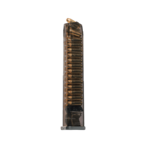 TOLVA PARA GLOCK MOD 20/29/40 10MM 30 TIROS SMOKE TRANSPARENTE - ETS
