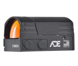 MIRA ELECTRONICA PUNTO ROJO CON COBERTOR, MONTURA PICATINNY, COLOR NEGRO - ADE OPTICS (RD3028 PRO ARES RED)