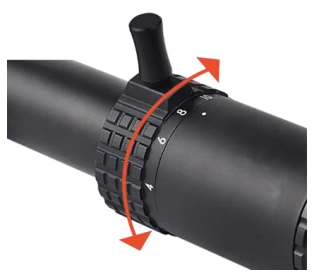 MIRA TELESCOPICA (4-16X44) CON AROS WEAVER CONO ANTI REFLEJO - Imagen 10