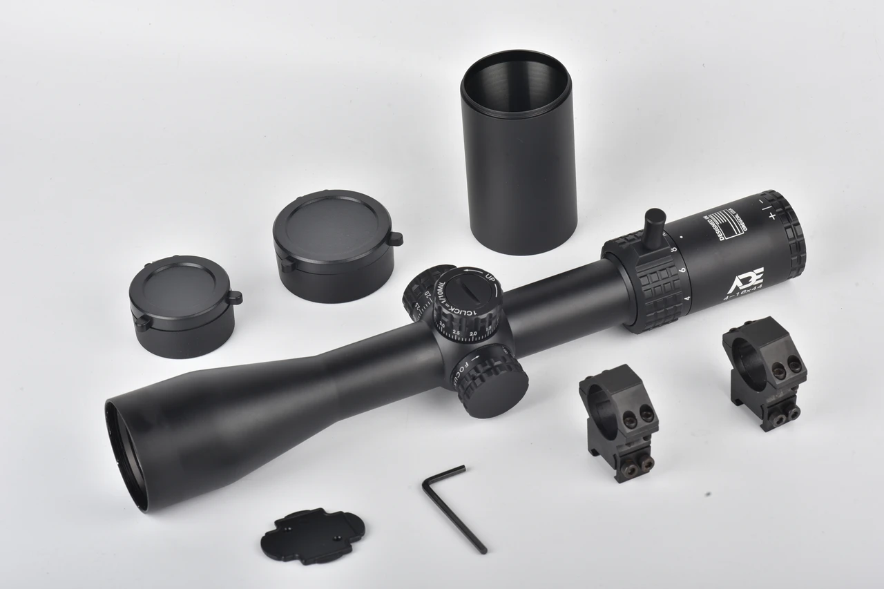 MIRA TELESCOPICA (4-16X44) CON AROS WEAVER CONO ANTI REFLEJO - Imagen 4