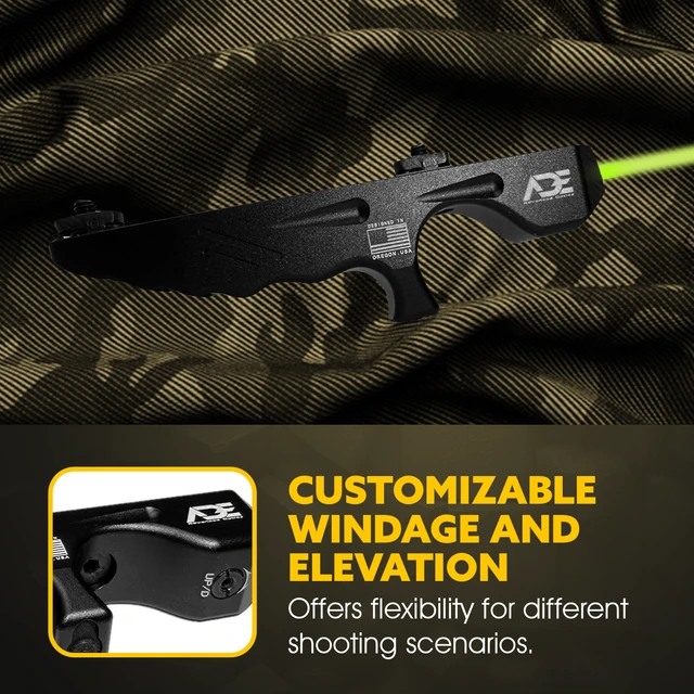HAND STOP (GRIP) CON MIRA LASER VERDE RECARGABLE - Imagen 5