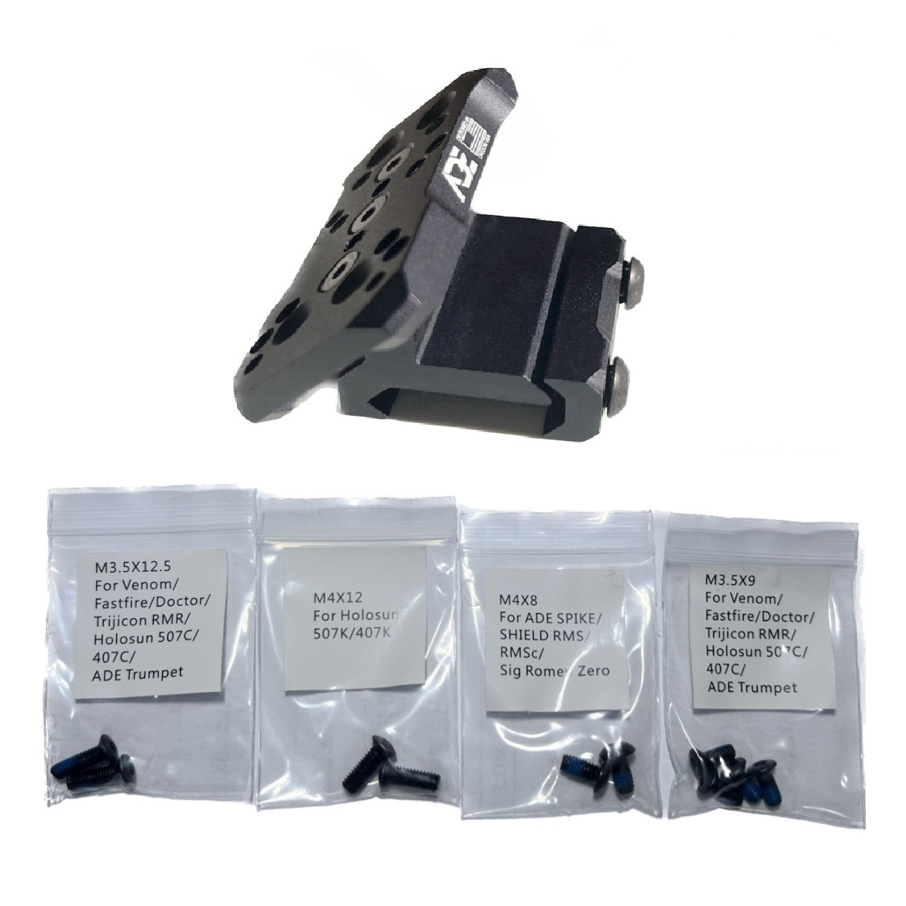 MONTURA DE 45 GRADOS PARA CARABINAS, RIFLES Y ESCOPETAS PLATAFORMA RMR/SRO/RMSc - Imagen 4