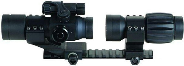 MAGNIFICADOR TACTICO (3X MAGNI) PARA MIRAS ADE OPTICS RD2-006, LS003R-P Y RD1-005 - Imagen 2