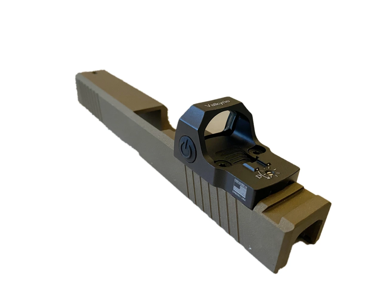 MIRA DE PUNTO VERDE, 4MOA, BRONZEP/MASADA/TAURUS TORO Y GLOCK MOS (RD3-023FDE) - Imagen 2