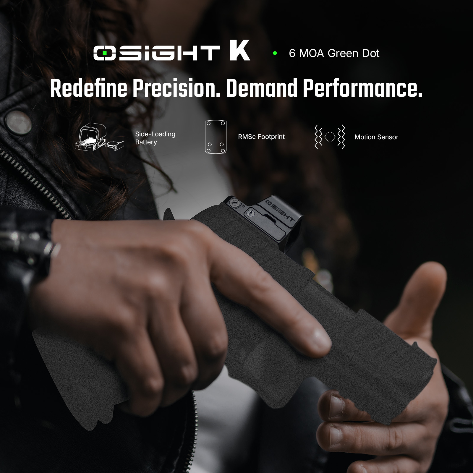 OSIGHT K GN - MIRA RÉFLEX ABIERTA - Imagen 2