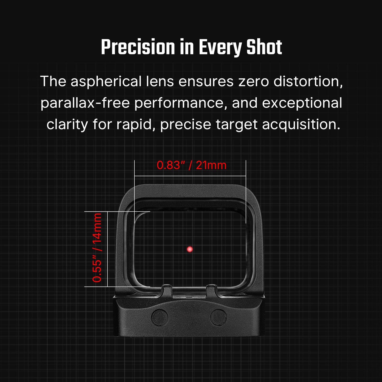OSIGHT SE 6 MOA-PUNTO ROJO CON FORMATO RMS - Imagen 6
